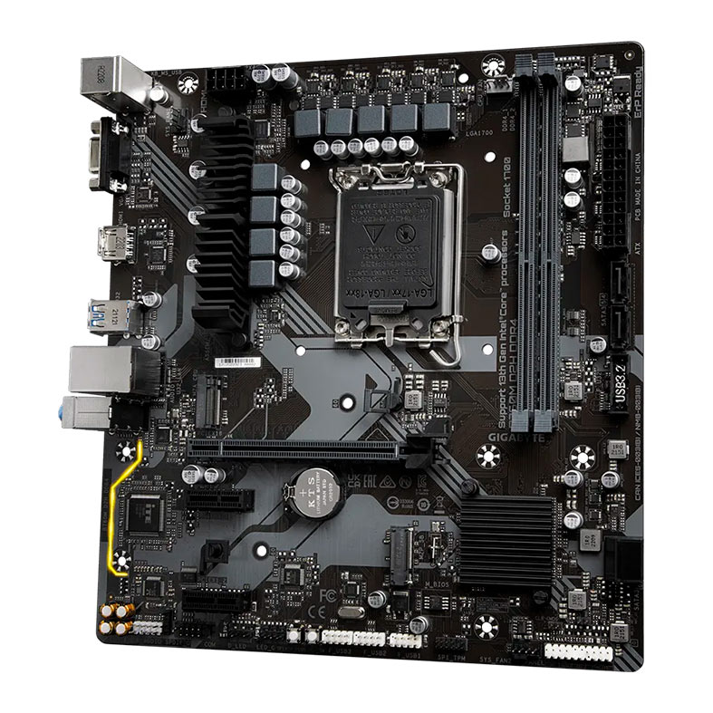 Placa Mae Gigabyte B760M D2H DDR4, Socket LGA1700, M-ATX, Chipset Intel B760, B760M-D2H-DDR4 - miniatura 5