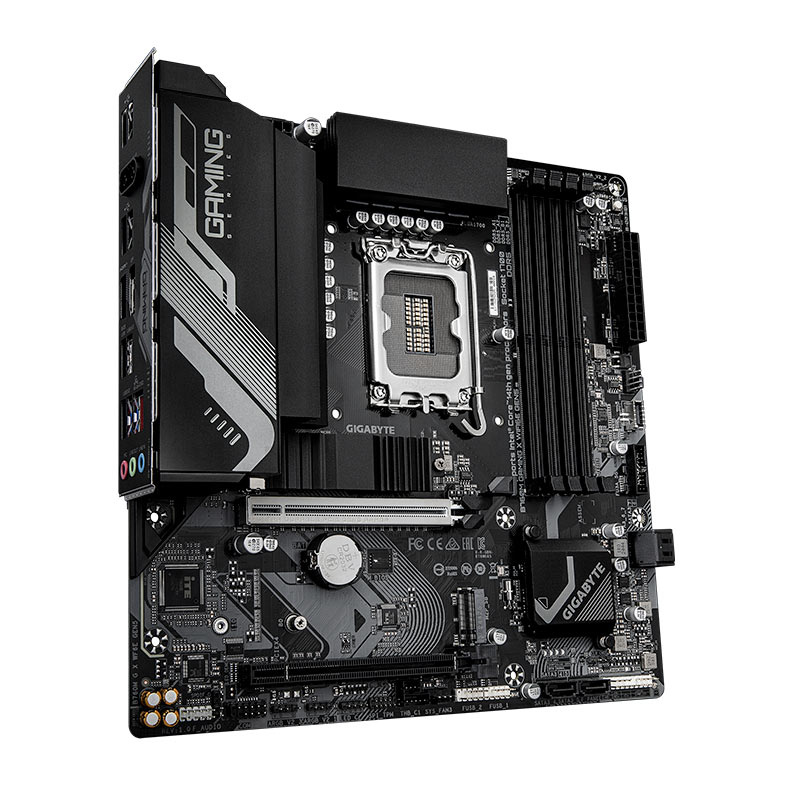 Placa Mae Gigabyte B760M Gaming X WiFi6E Gen5, DDR5, LGA1700, M-ATX, Chipset Intel B760, B760M-G-X-WF6E-GEN5 - miniatura 4