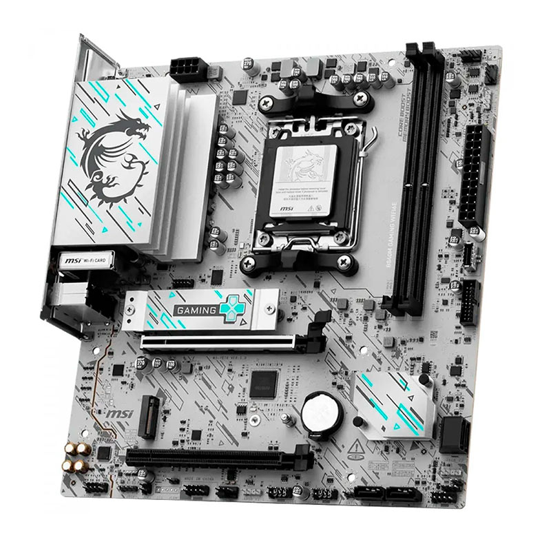 Placa Mae MSI B840M Gaming WiFi6E, DDR5, Socket AMD AM5, M-ATX, Chipset AMD B840, B840M-GAMING-WIFI6E - miniatura 5