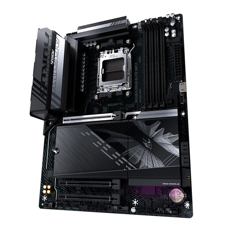 Placa Mae Gigabyte B850 Aorus Elite WF7, DDR5, Socket AMD AM5, ATX, Chipset AMD B850, B850-A-ELITE-WF7 - miniatura 5