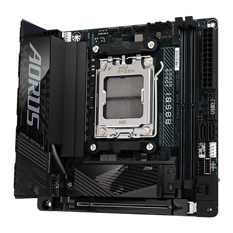 Placa Mae Gigabyte B850I Aorus Pro, DDR5, Socket AMD AM5, Mini-ITX, Chipset AMD B850, B850I-AORUS-PRO - miniatura 5
