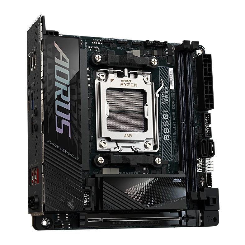 Placa Mae Gigabyte B850I Aorus Pro, DDR5, Socket AMD AM5, Mini-ITX, Chipset AMD B850, B850I-AORUS-PRO - miniatura 4