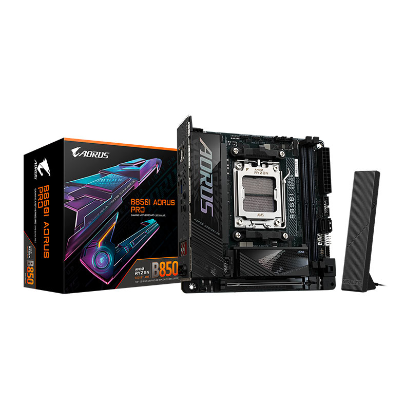Placa Mae Gigabyte B850I Aorus Pro, DDR5, Socket AMD AM5, Mini-ITX, Chipset AMD B850, B850I-AORUS-PRO - miniatura 3