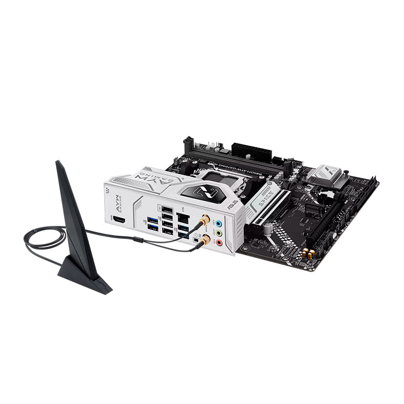 Placa Mae Asus B850M AYM Gaming Wi-fi, DDR5, Socket AMD AM5, M-ATX, Chipset AMD B850, B850M-AYW-GAMING-WIFI - miniatura 7