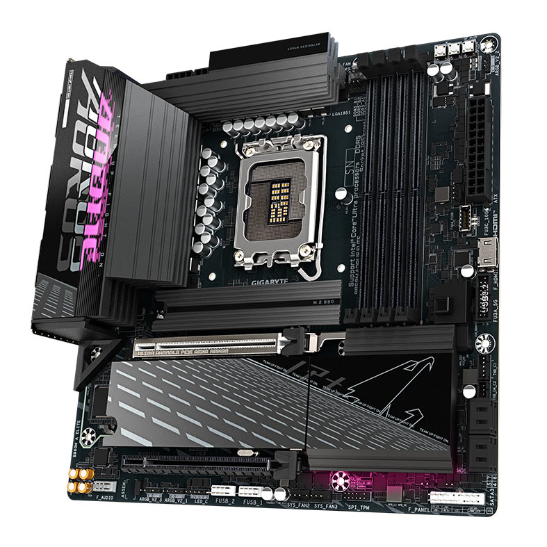 Placa Mae Gigabyte B860M Aorus Elite, DDR5, LGA1851, M-ATX, Chipset Intel B860, B860M-AORUS-ELITE - miniatura 5