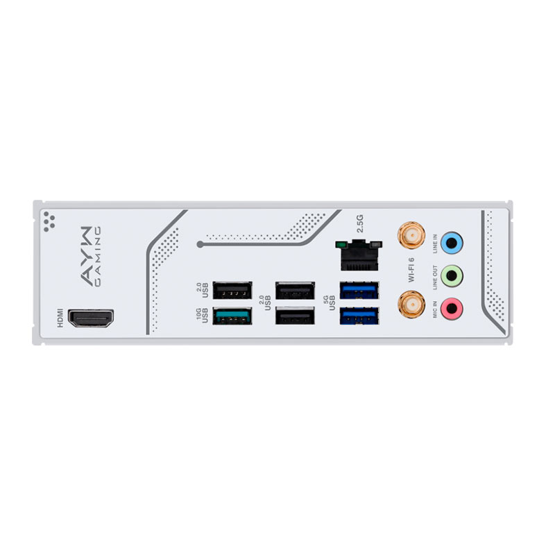 Placa Mae Asus B860M AYW Gaming WiFi, DDR5, LGA1851, M-ATX, Chipset Intel B860, B860M-AYW-GAMING-WIFI - miniatura 8