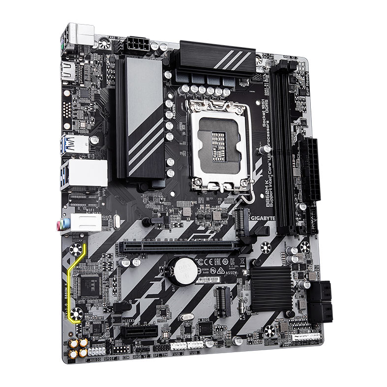 Placa Mae Gigabyte B860M K, DDR5, LGA1851, M-ATX, Chipset Intel B860, B860M-K - miniatura 4