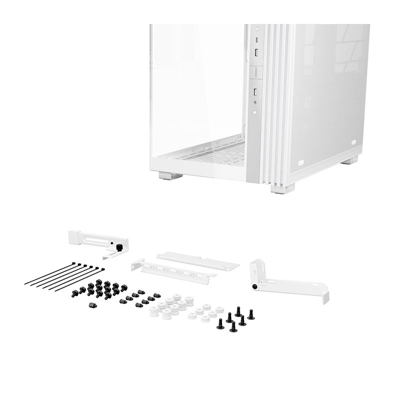 Gabinete Gamer Be Quiet! Light Base 600 DX, ARGB, Mid-Tower, Lateral de Vidro, Branco, BGW66 - miniatura 7