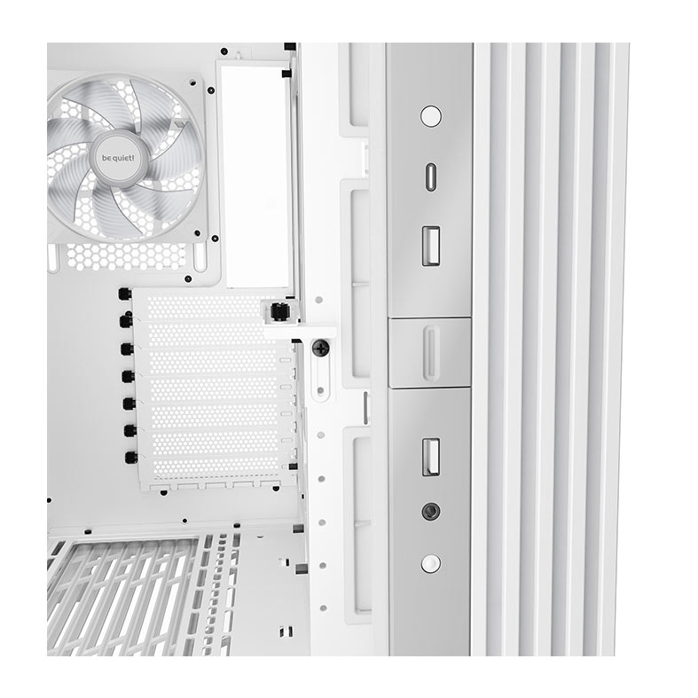 Gabinete Gamer Be Quiet! Light Base 600 DX, ARGB, Mid-Tower, Lateral de Vidro, Branco, BGW66 - miniatura 6