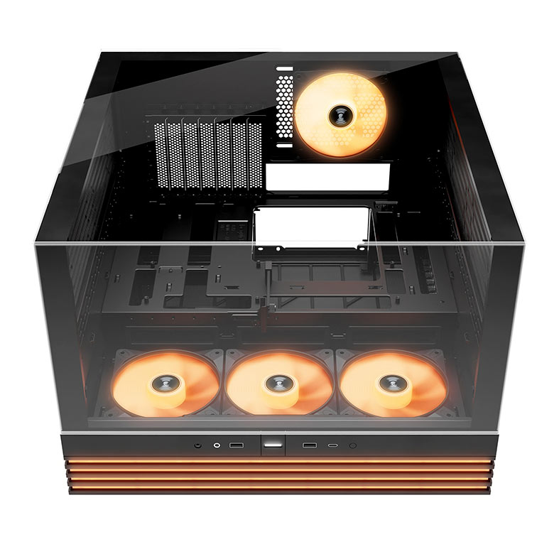 Gabinete Gamer Be Quiet! Light Base 600 LX, ARGB, Mid-Tower, LAteral de Vidro, Com 4 Fans, Preto, BGW67 - miniatura 4