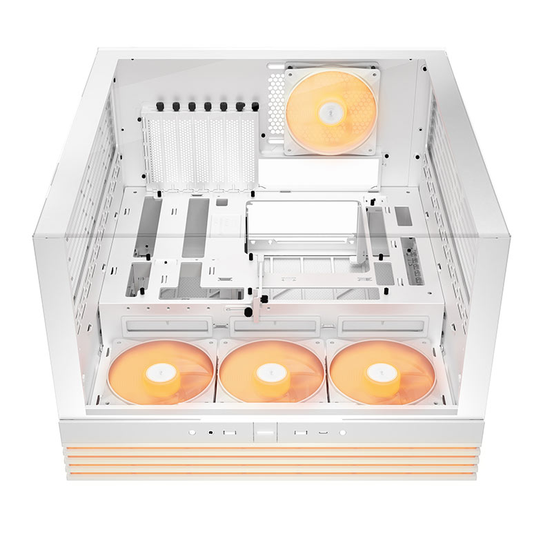 Gabinete Gamer Be Quiet! Light Base 600 LX, ARGB, Mid-Tower, Lateral de Vidro, Com 4 Fans, Branco, BGW68 - miniatura 4