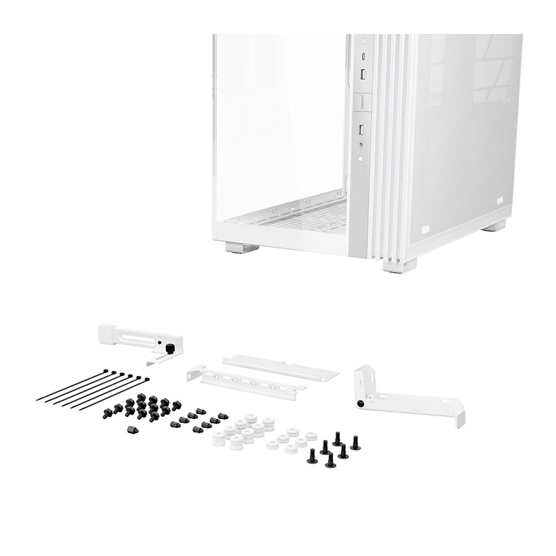 Gabinete Gamer Be Quiet! Light Base 600 LX, ARGB, Mid-Tower, Lateral de Vidro, Com 4 Fans, Branco, BGW68 - miniatura 8
