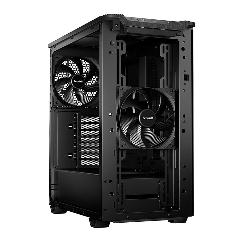 Gabinete Gamer Be Quiet! Pure Base 501, Mid Tower, Lateral de Vidro, Com 2 Fans, Preto, BGW74 - miniatura 5