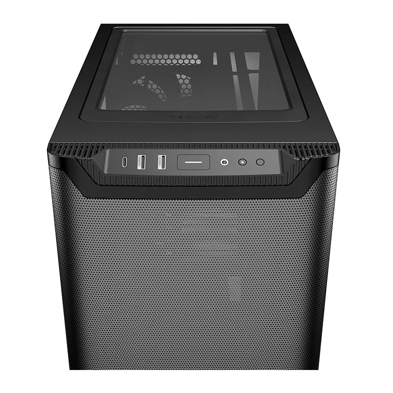 Gabinete Gamer Be Quiet! Pure Base 501, Mid Tower, Lateral de Vidro, Com 2 Fans, Preto, BGW74 - miniatura 7