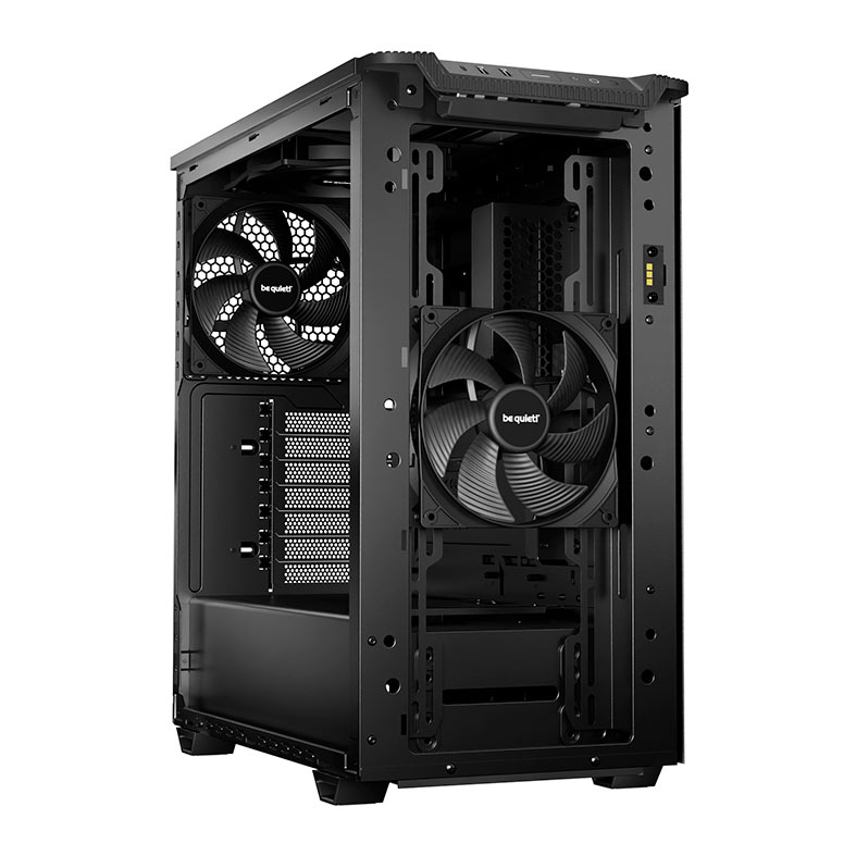 Gabinete Gamer Be Quiet! Pure Base 501 DX, ARGB, Mid-Tower, Lateral de Vidro, Com 3 Fans, Preto, BGW76 - miniatura 6