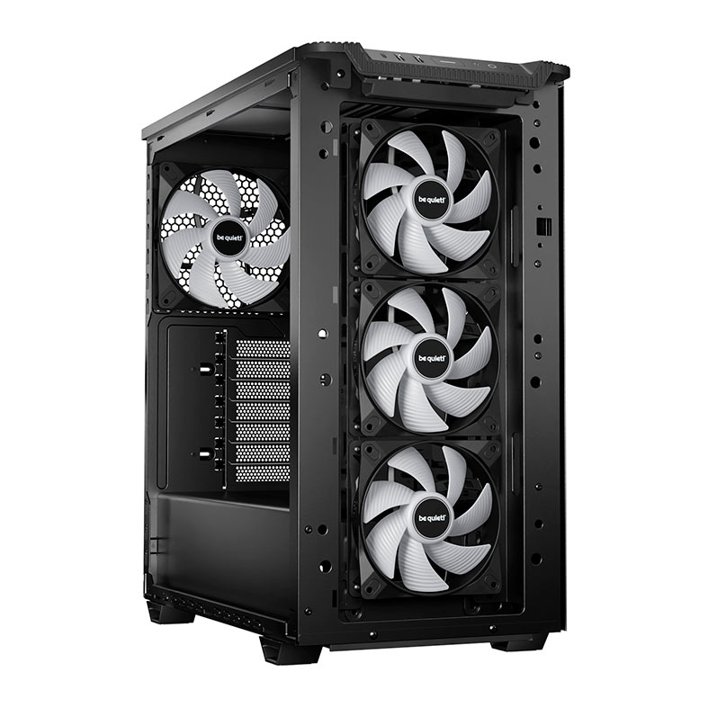 Gabinete Gamer Be Quiet! Pure Base 501 LX, ARGB, Mid-Tower, Lateral de Vidro, Com 4 Fans, Preto, BGW78 - miniatura 6