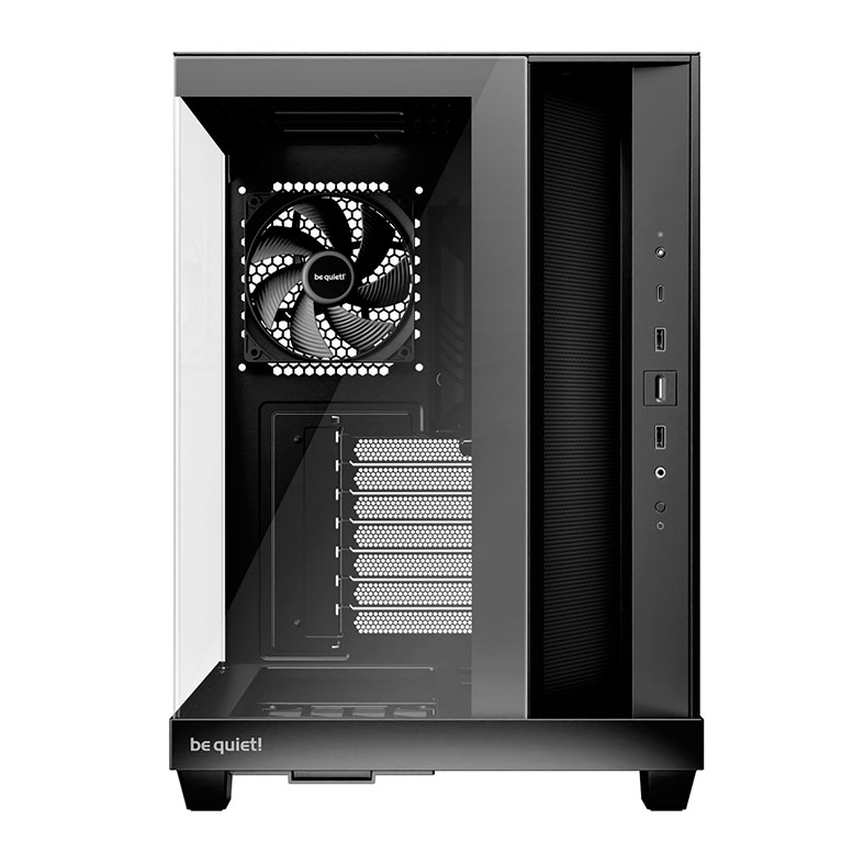 Gabinete Gamer Be Quiet! Light Base 500, Mid Tower, Lateral de Vidro, Com 4 Fans, Preto, BGW83 - miniatura 3
