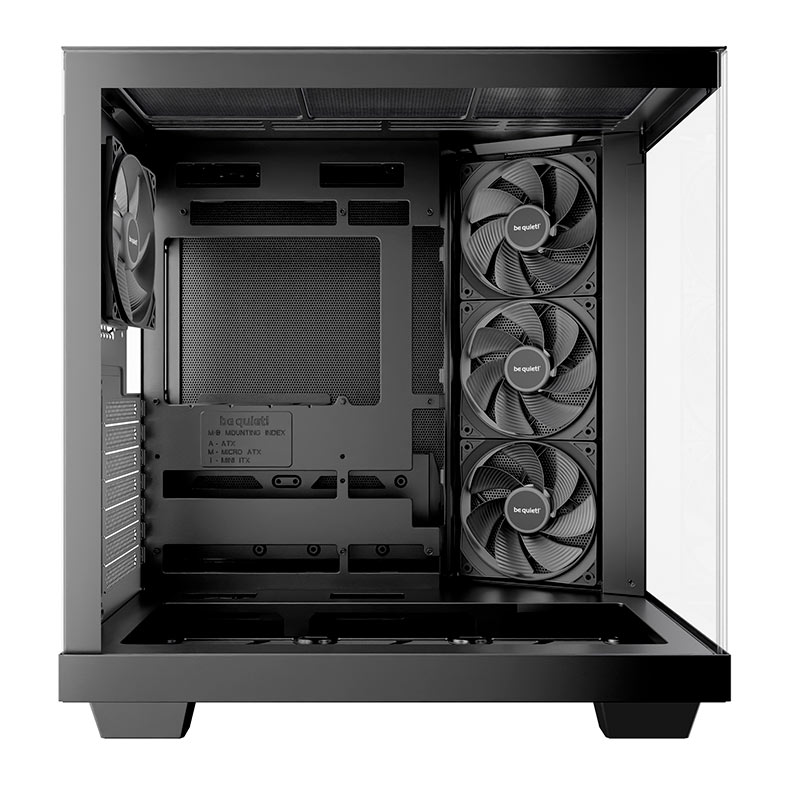 Gabinete Gamer Be Quiet! Light Base 500, Mid Tower, Lateral de Vidro, Com 4 Fans, Preto, BGW83 - miniatura 4