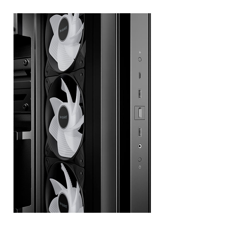 Gabinete Gamer Be Quiet! Light Base 500 LX, ARGB, Mid-Tower, Lateral de Vidro, Com 4 Fans, Preto, BGW85 - miniatura 8