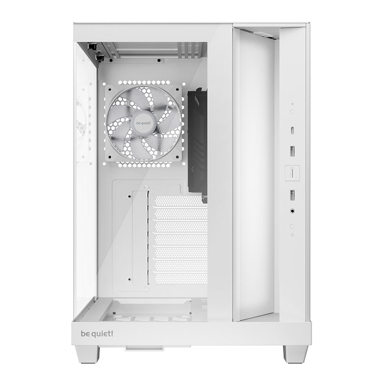 Gabinete Gamer Be Quiet! Light Base 500 LX, ARGB, Mid-Tower, Lateral de Vidro, Com 4 Fans, Branco, BGW86 - miniatura 3