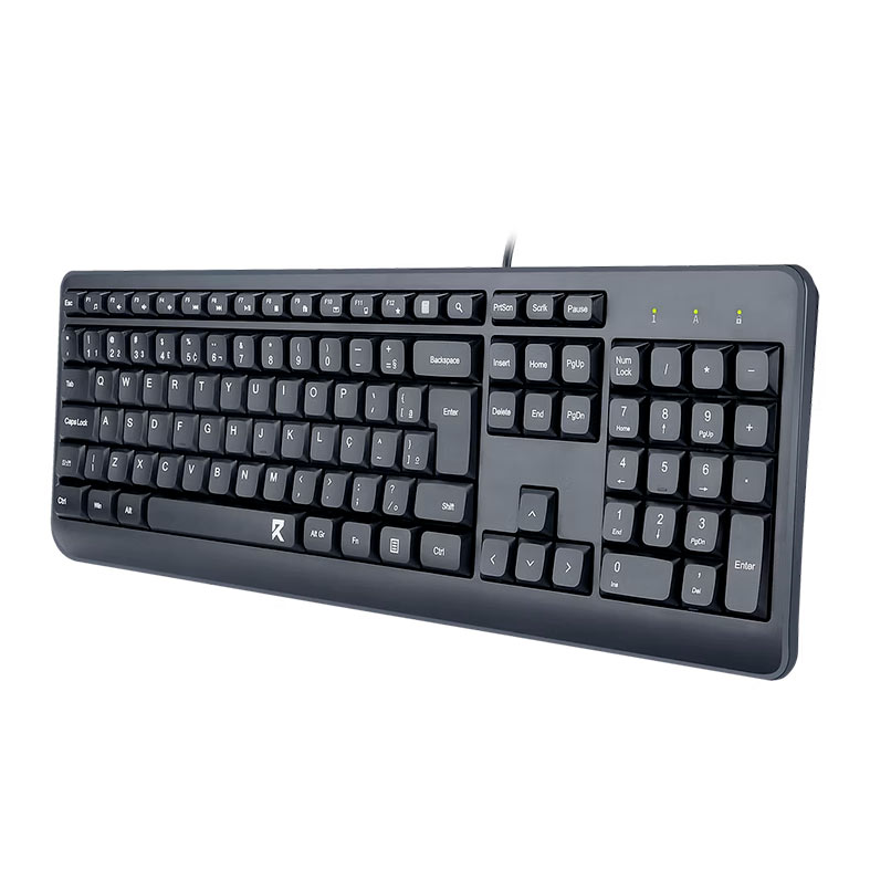 Teclado Membrana Redragon BK-7092, ABNT2, Preto, BK-7092-PT - miniatura 3