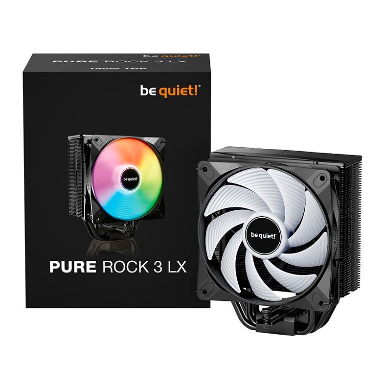 Cooler Para Processador Be Quiet! Pure Rock 3 LX, ARGB, 120mm, Preto, BK040 - miniatura 6