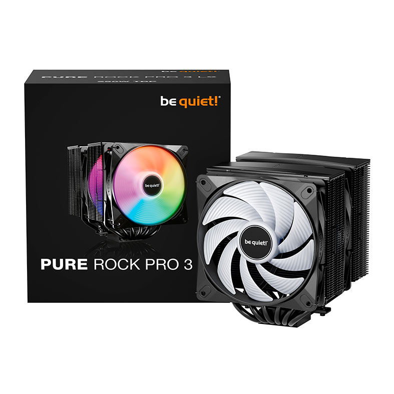 Cooler Para Processador Be Quiet! Pure Rock Pro 3 LX, ARGB, 120mm, Preto, BK043 - miniatura 6