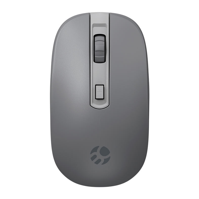 Kit Teclado e Mouse BlueCase BMTW01, 2400DPI, ABNT2, Wireless, Cinza, BMTW01-GY - miniatura 4