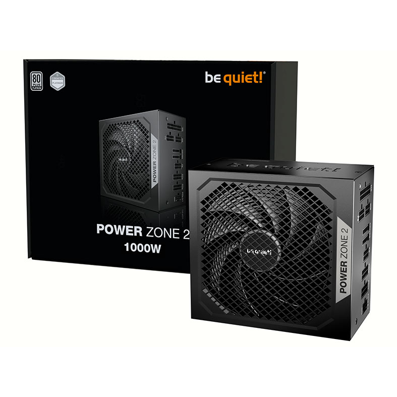 Fonte Be Quiet! Power Zone 2, 1000W, ATX 3.1, Full-Modular, 80 Plus Platinum, Preto, BP008 - miniatura 6