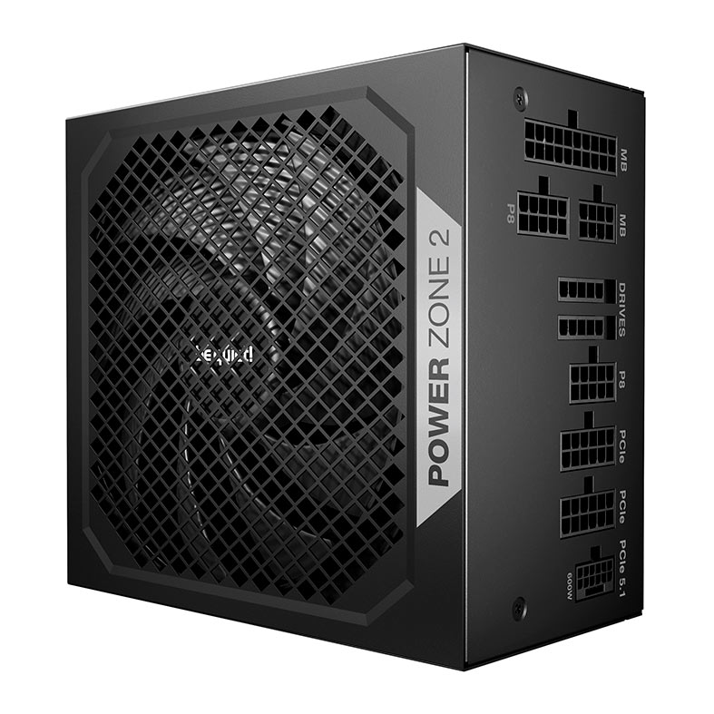 Fonte Be Quiet! Power Zone 2, 1000W, ATX 3.1, Full-Modular, 80 Plus Platinum, Preto, BP008 - miniatura 3