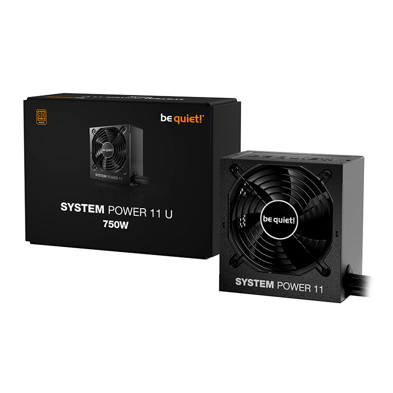 Fonte Be Quiet! System Power 11U, 750W, ATX 3.1, PCIe 5.1, 80 Plus Bronze, Preto, BP012 - miniatura 5