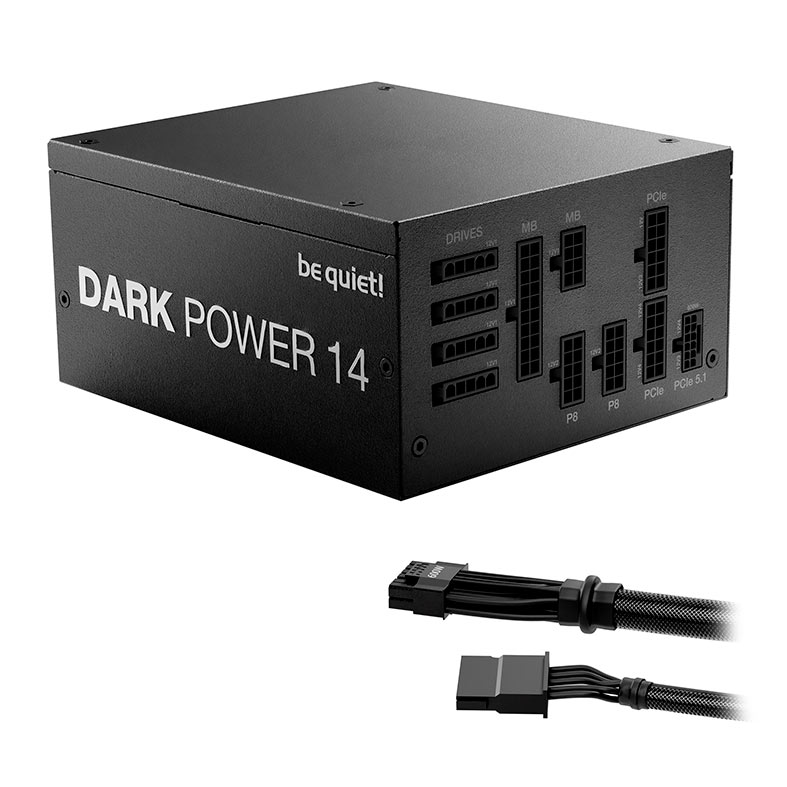 Fonte Be Quiet! Dark Power Pro 14, 850W, Full-Modular, 80 Plus Titanium, Preto, BP019 - miniatura 5