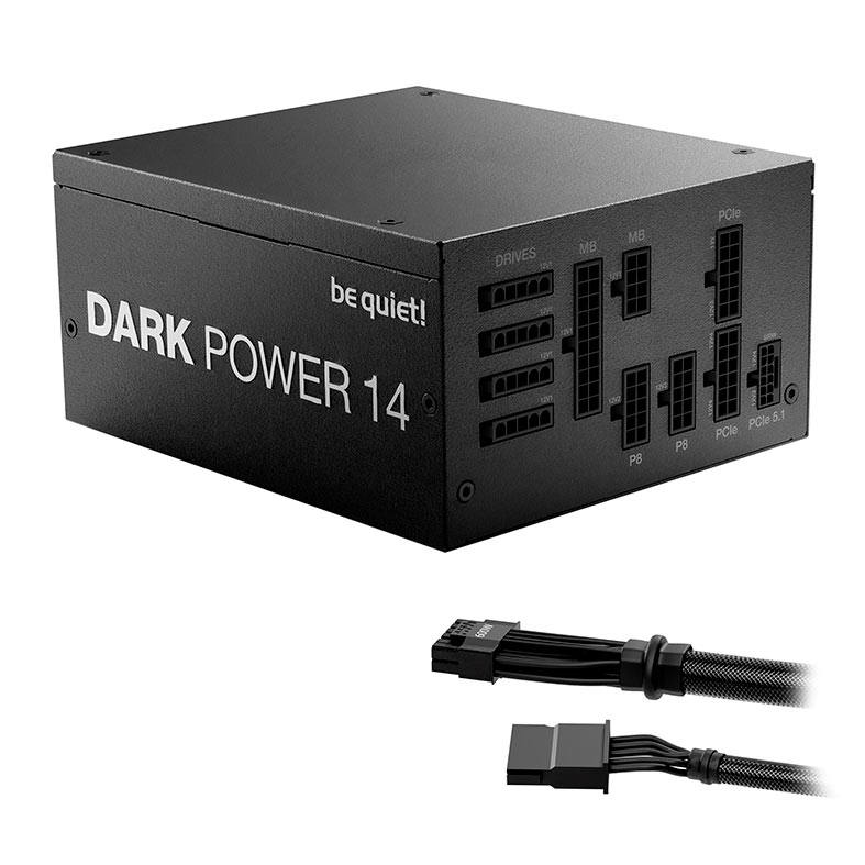 Fonte Be Quiet! Dark Power Pro 14, Full-Modular, 80 Plus Titanium, Preto, BP020 - miniatura 4