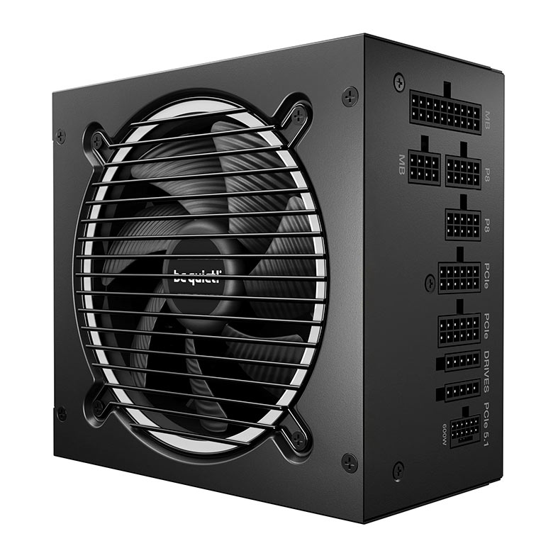 Fonte Be Quiet! Pure Power 13M, 750W, ATX 3.1, PCIe 5.1, Full-Modular, 80 Plus Gold, Preto, BP026 - miniatura 3