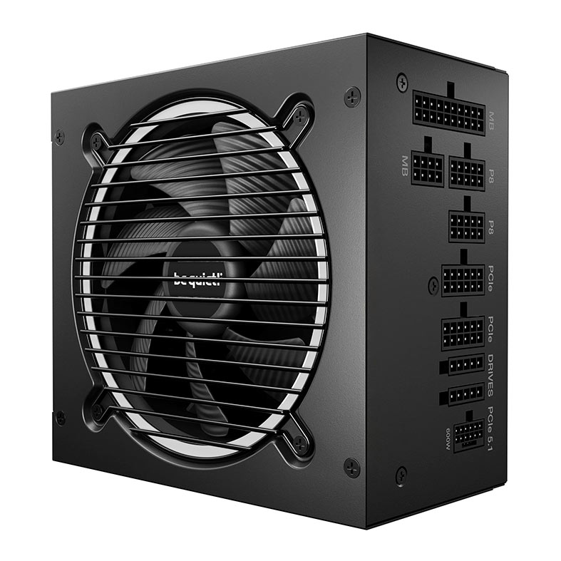 Fonte Be Quiet! Pure Power 13M, 850W, ATX 3.1, PCIe 5.1, Full-Modular, 80 Plus Gold, Preto, BP027 - miniatura 3