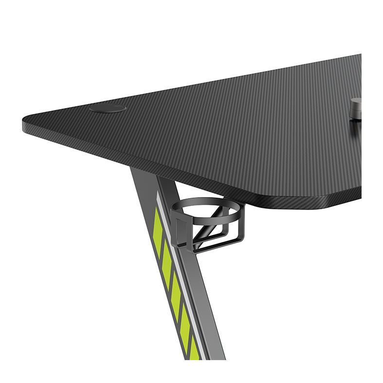 PRE VENDA - Mesa Gamer Brateck, 120cm, Preto, BRATECK-GMD02E-1 - miniatura 7