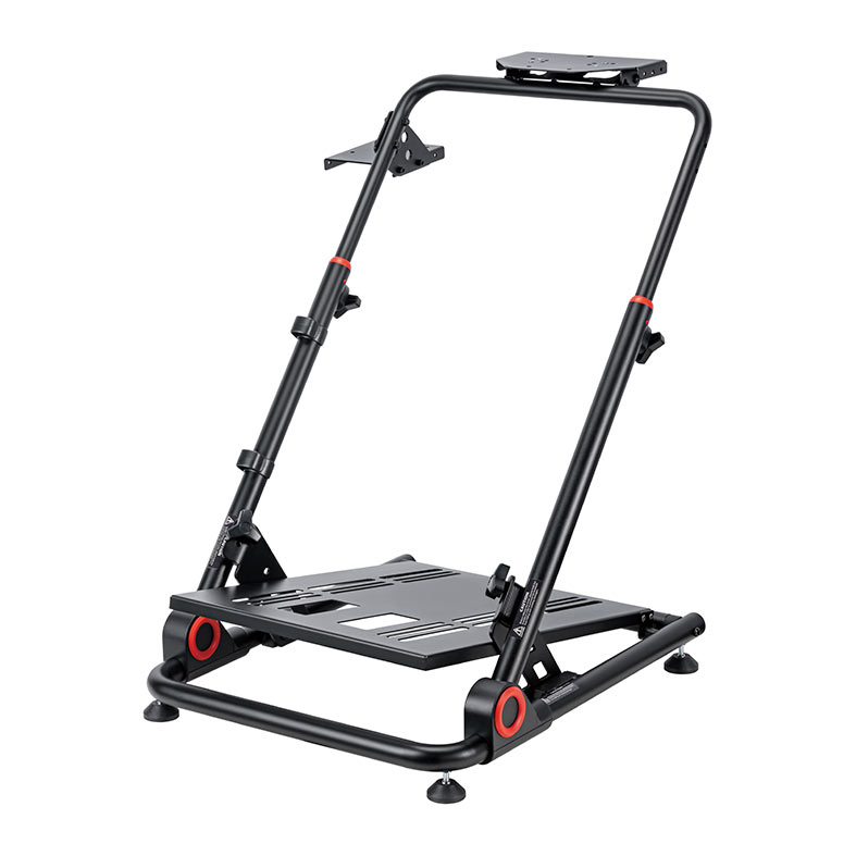 Suporte Para Volante Gamer Brateck Phantom, Simulador de Corrida, Cockpit Dobravel, Com Ajuste, Preto, BRATECK-PHANTOM - miniatura 6