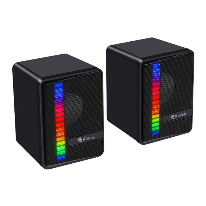 Caixa de Som Kisonli Bassflow X14, RGB, 6W, USB, Preto, BSF-X14-BL07 - miniatura 7