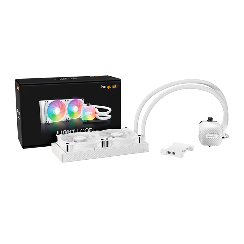 Water Cooler Be Quiet! Light Loop, ARGB, 240mm, Branco, BW021 - miniatura 6