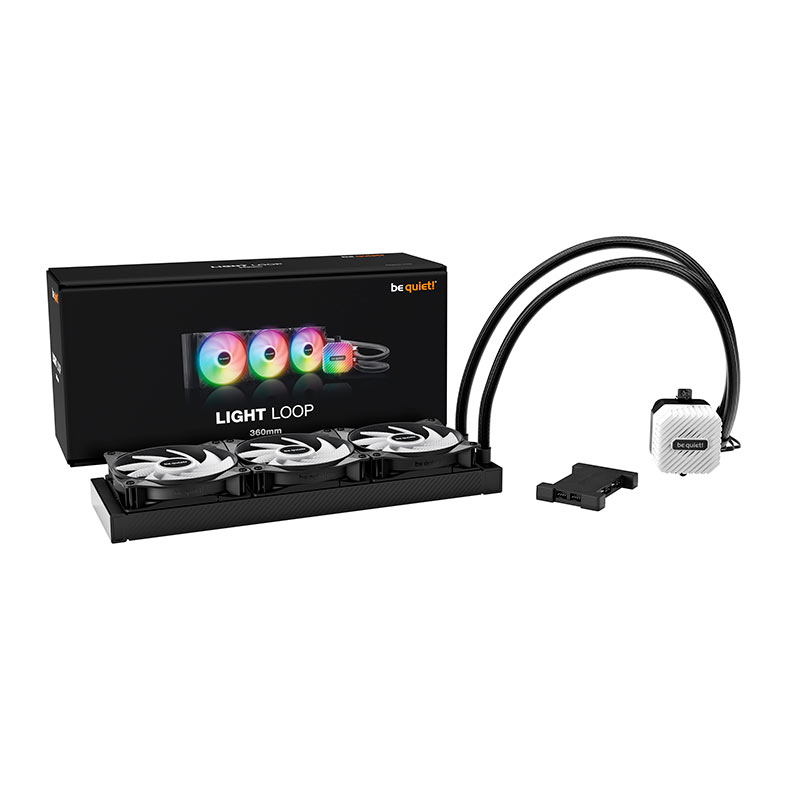 Water Cooler Be Quiet! Light Loop, ARGB, 360mm, Preto, BW022 - miniatura 6