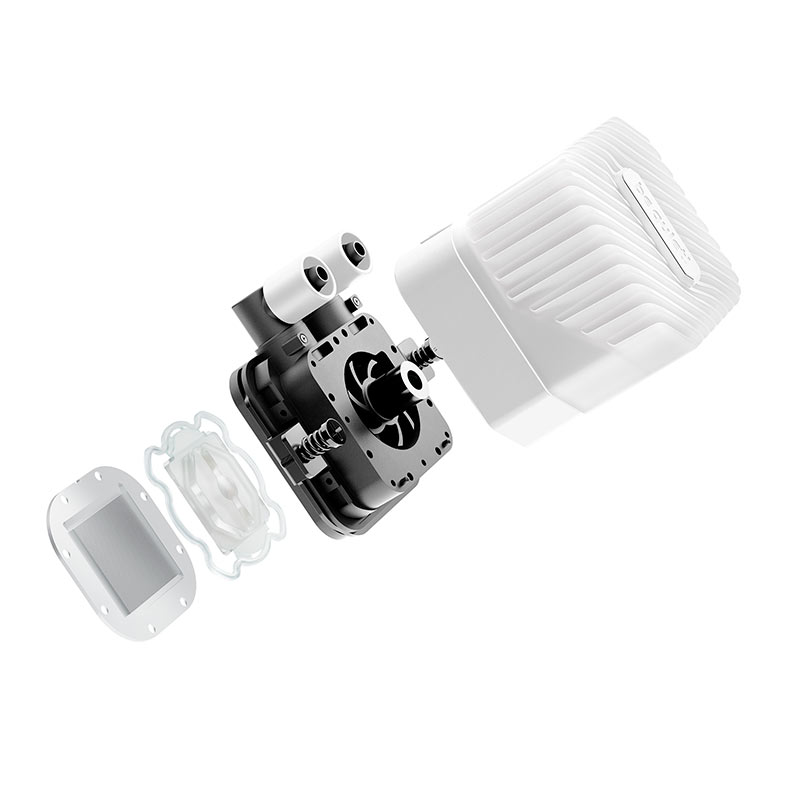 Water Cooler Be Quiet! Light Loop, ARGB, 360mm, Branco, BW023 - miniatura 4