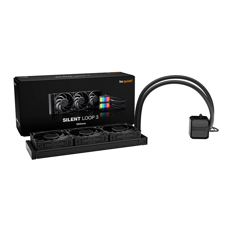 Water Cooler Be Quiet! Silent Loop 3, ARGB, 360mm, Preto, BW025 - miniatura 6