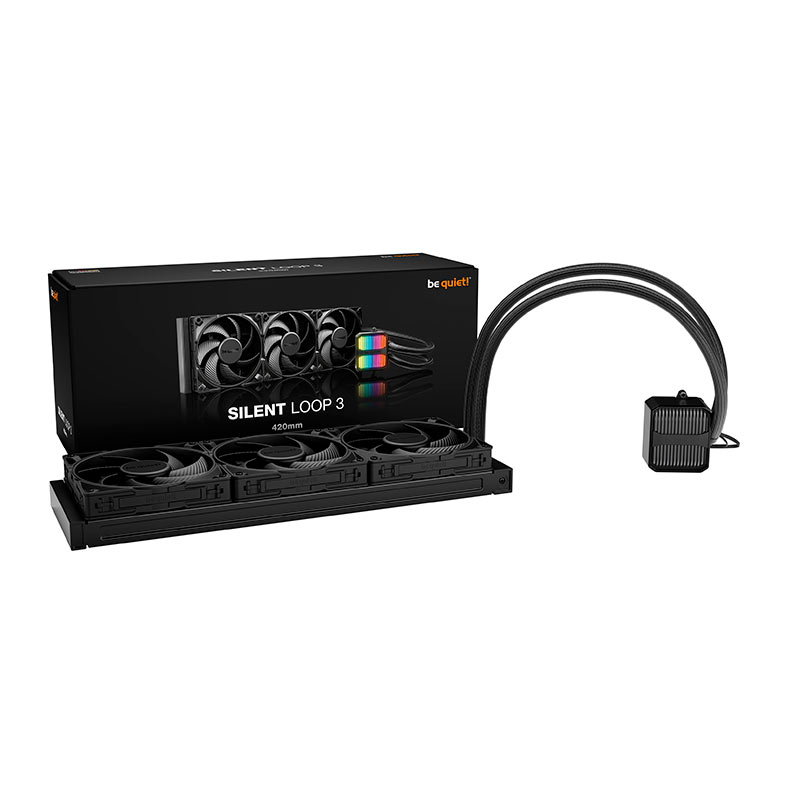 Water Cooler Be Quiet! Silent Loop 3, ARGB, 420mm, Preto, BW026 - miniatura 6