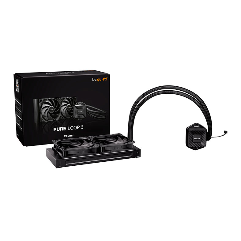 Water Cooler Be Quiet! Pure Loop 3, 240mm, Preto, BW027 - miniatura 4