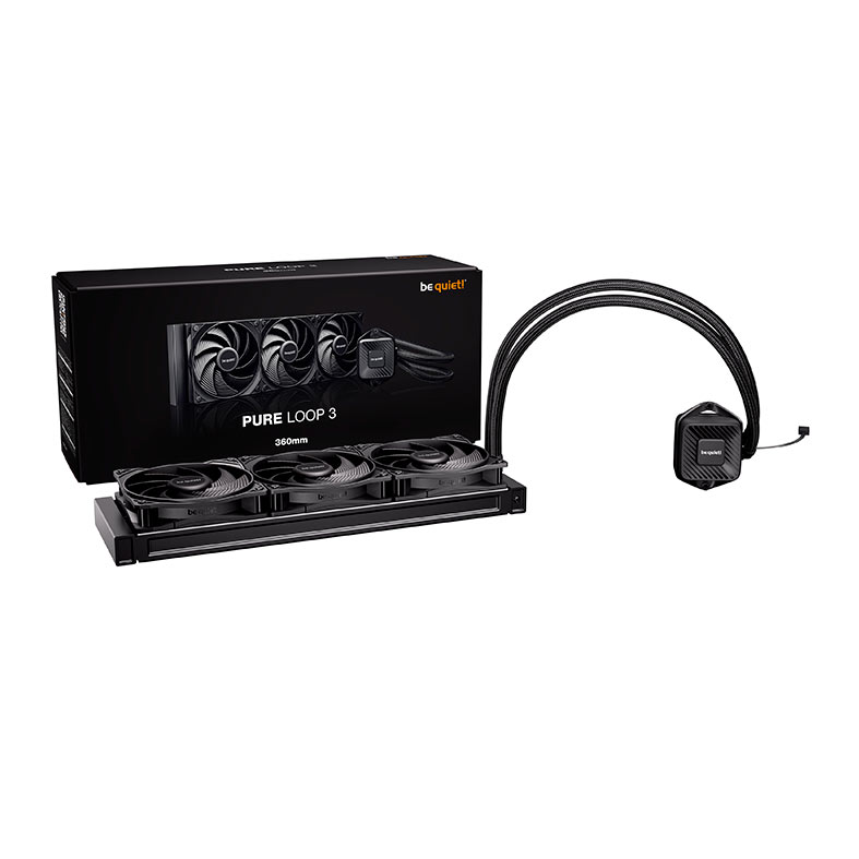 Water Cooler Be Quiet! Pure Loop 3, 360mm, Preto, BW029 - miniatura 4