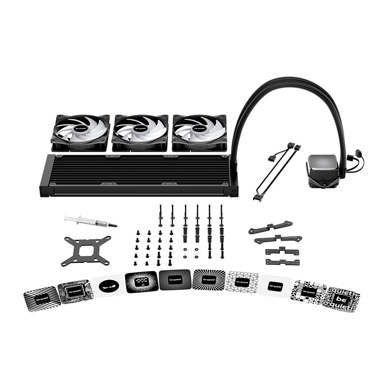 Water Cooler Be Quiet! Pure Loop 3 LX, ARGB, 360mm, Preto, BW031 - miniatura 5