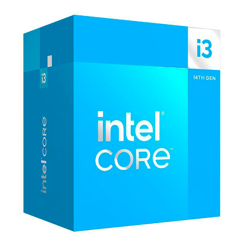 Processador Intel Core i3-14100, 4-Core, 8-Threads, 3.5GHz (4.7GHz Turbo), Cache 12MB, LGA1700, BX8071514100 - imagem 1