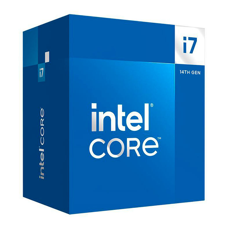 Processador Intel Core i7-14700, 20-Core, 28-Threads, 3.4GHz (5.4GHz Turbo), Cache 33MB, LGA1700, BX8071514700 - imagem 1