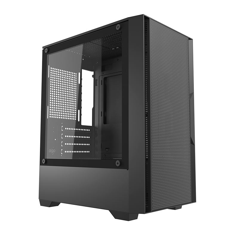 Gabinete Gamer Aigo Darkflash C195M Mesh, Mini-Tower, Lateral de Vidro, Preto, AC-C195M-MESH-B-HQ1 - miniatura 3