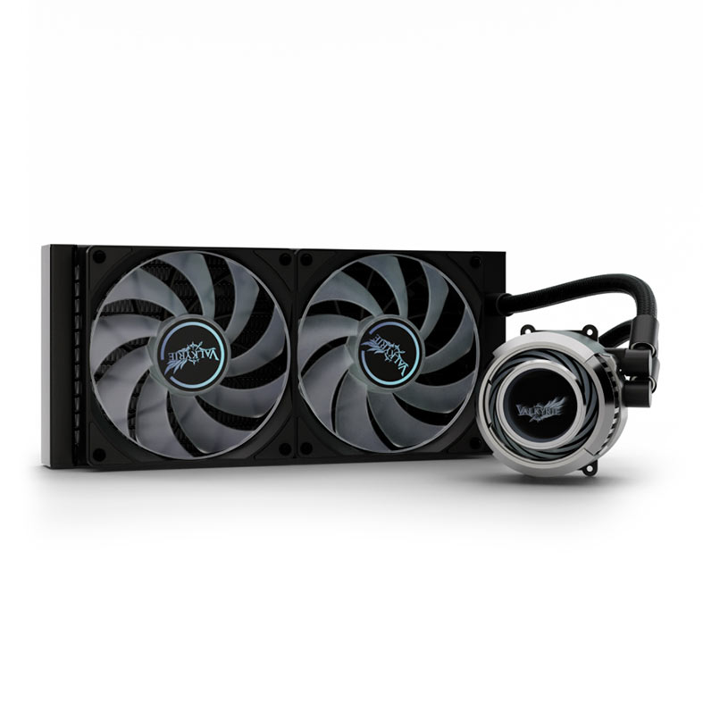 Water Cooler Valkyrie Jarn C240, RGB, 240mm, Preto, C240-RGB-BLK - miniatura 4